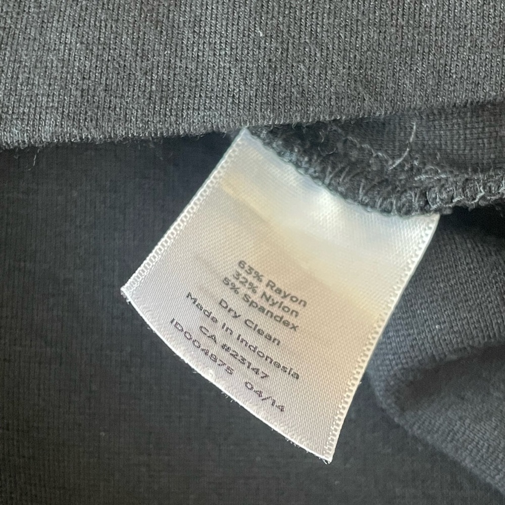 Talbots Petite Black Sleeveless A-Line Dress Size 12P Classic Work/Casual - Picture 7 of 8
